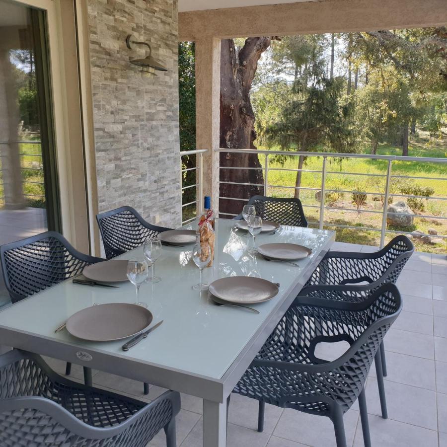 Villa neuve climatisée à 5min de la plage Porto Vecchio Exterior foto